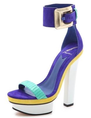 Shoe of the Day | B Brian Atwood Braganca Platform Sandal
