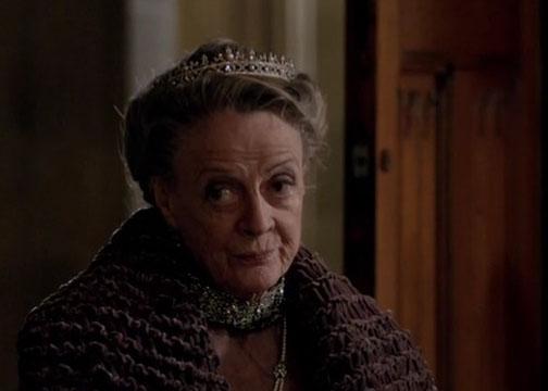 dowager countess tiara, downton abbey, maggie smith downton abbey, downton jewelry