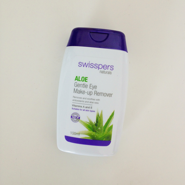 PRODUCT REVIEW: Swisspers Naturals Aloe Gentle Eye Remover