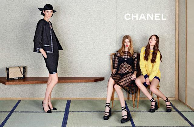 Chanel Spring Campaign 2013 - Japanese Inspired