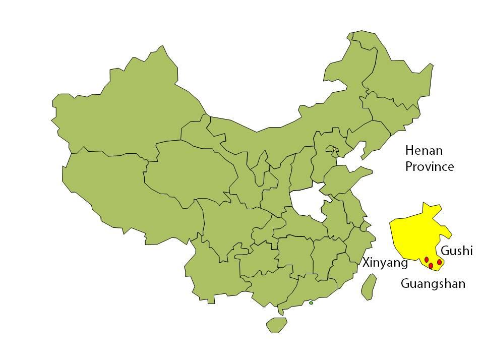 Tea Producing Provinces- Henan