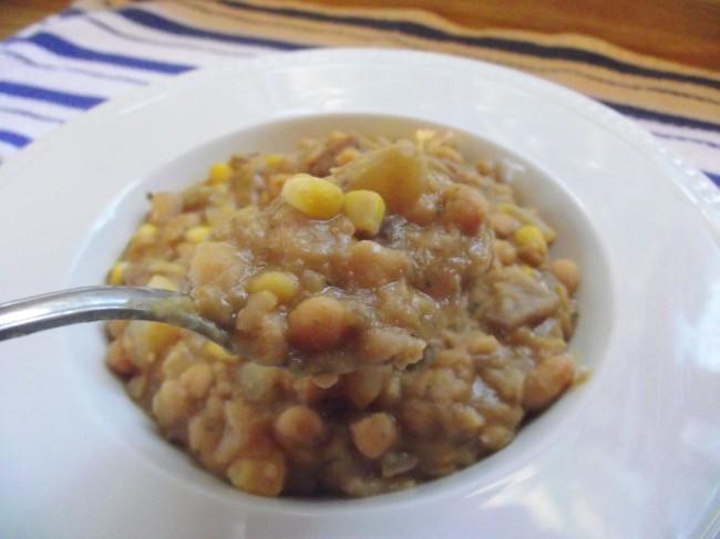 DSCF7566 650x487 White Bean Corn Chili