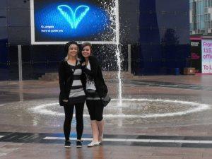 Me and Abs outside the O2