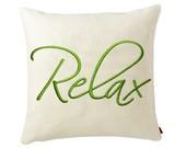 RELAX - Life Sentiments Embroidery Designs - FiveStarFonts