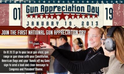 Gun Appreciation Day, Jan. 19, 2013: Obama's  Push For Gun Control Galvanizes 2nd Amendment Activists