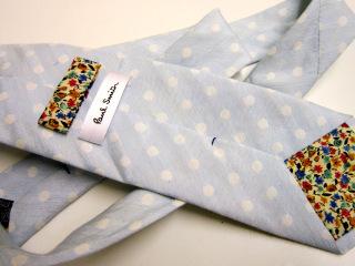 Spotted Silk & Linen Tie