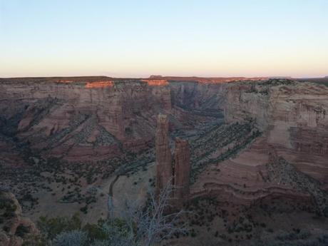 Spider Rock View Point at the Canyon de Chelly