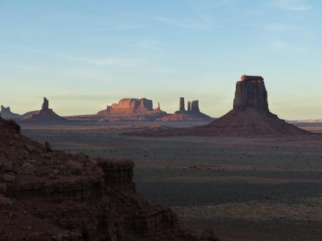 Monument Valley from the self-drive route