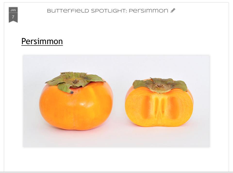 Persimmons!