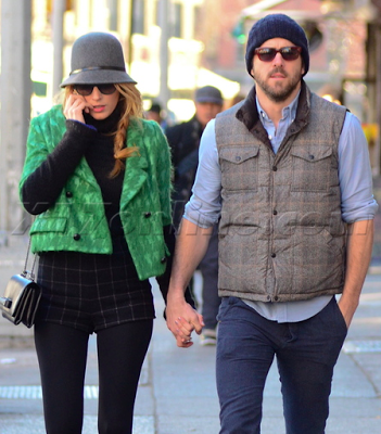 SMYTHE Jacket + Hot Hubby = Two Reasons To Be Blake Lively