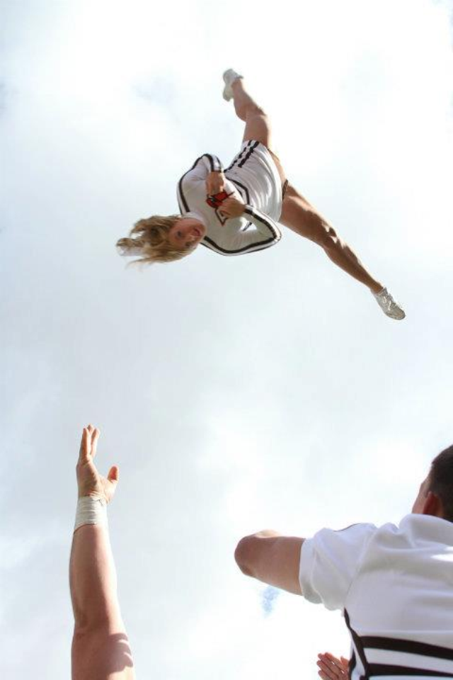 High Flying Bowling Green Cheerleaders