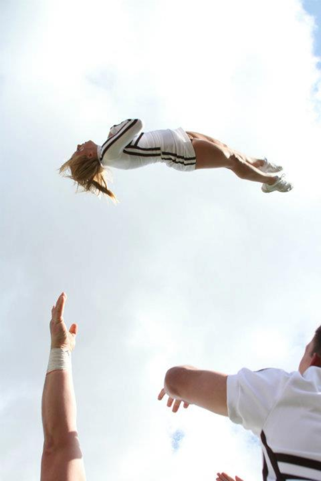 High Flying Bowling Green Cheerleaders