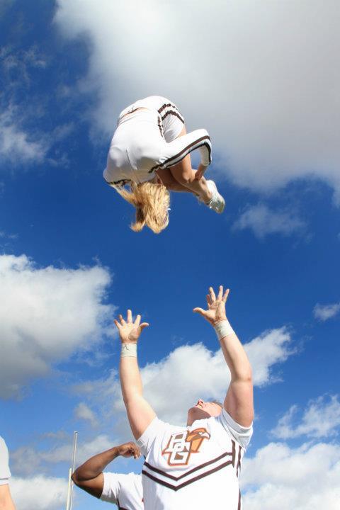 High Flying Bowling Green Cheerleaders