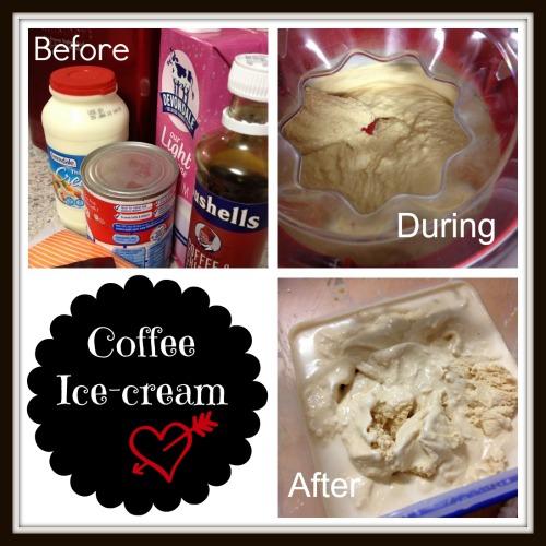 Homemade Coffee Ice Cream