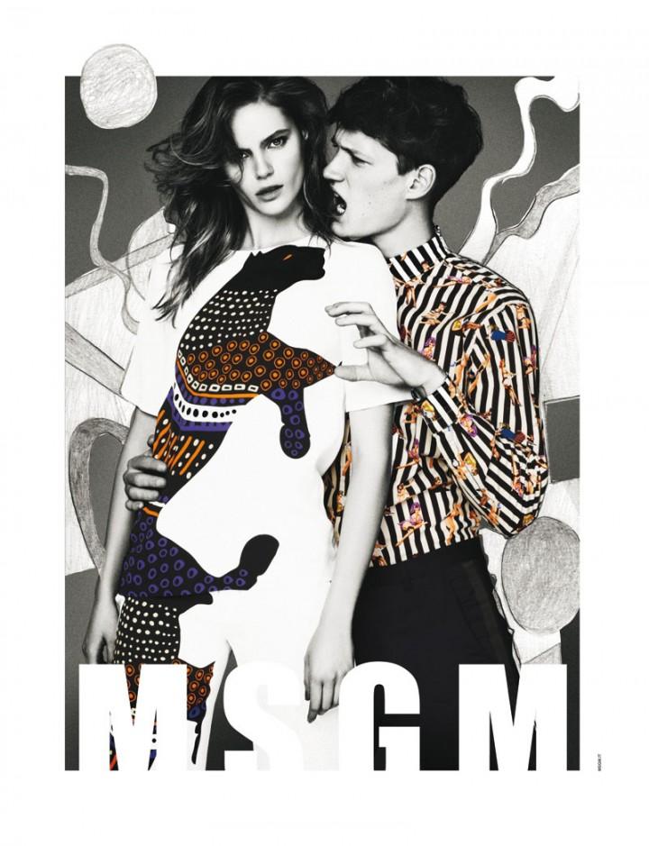 Juju Ivanyuk for MSGM Spring 2013 Campaign by Giampaolo Sgura 4 720x939 Juju Ivanyuk for MSGM Spring 2013 Campaign by Giampaolo Sgura