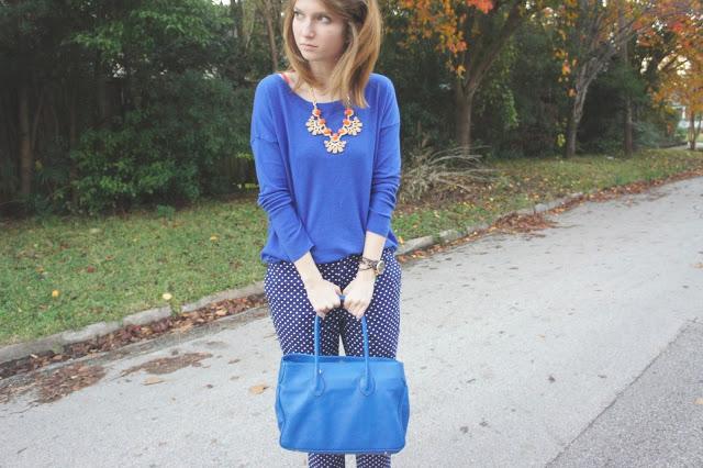 outfit: blue one blue on blue