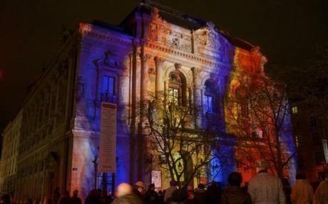 Festival of Lights in Lyon, Rhône Alpes, France