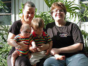 Nuclear Lesbian Family