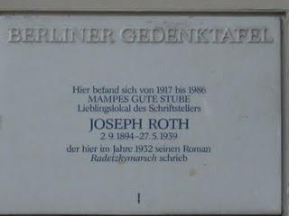 Roth and Musil in Berlin