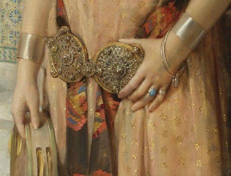 An Eastern Beauty - Jewelery Detail
