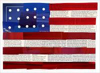 Faith Ringgold Flag Story Quilt