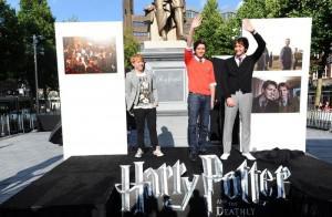 Harry Potter unveiled in Amsterdam square