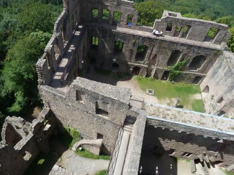 castle ruins baden baden