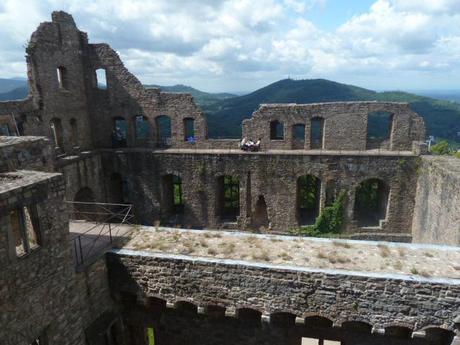 castle ruins baden baden main