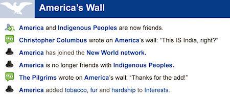 The History Of America, As Told by Facebook