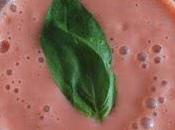 Strawberry, Lime Basil Smoothie