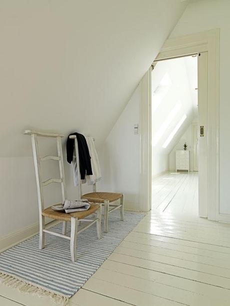 A sunny day in Denmark, pretty and bright interiors