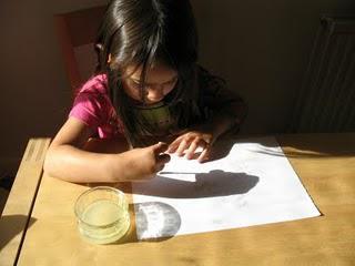 Science experiments with kids: Invisible ink