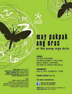 May Pakpak Ang Oras at Iba Pang Mga Dula from De La Salle's Dulaang Laksambayanan, Inc.