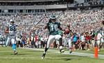 CHARLOTTE, NC - SEPTEMBER 13: Wide receiver De...