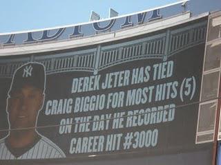 I saw Derek Jeter hit #3,000 and all I took were these 300 photos.