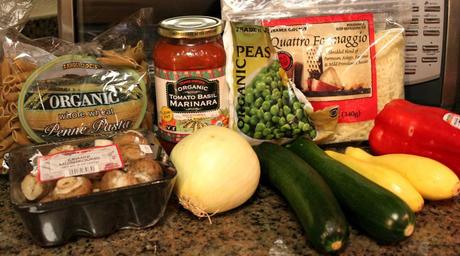 Healthy Baked Penne with Roasted Vegetables