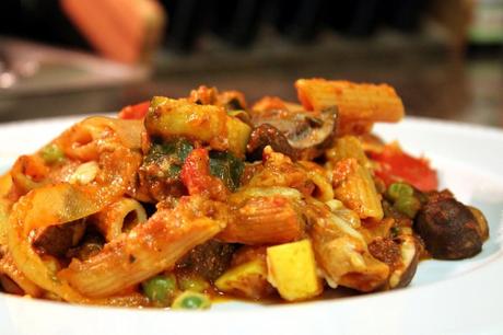 Healthy Baked Penne with Roasted Vegetables