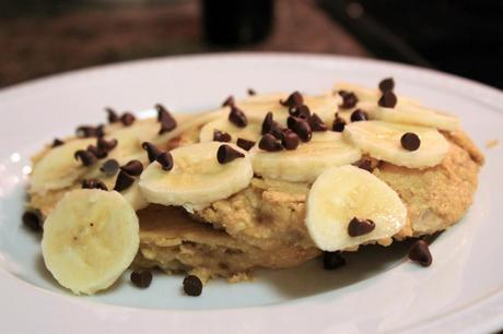 Roasted Rosemary Potatoes and Oatmeal Sunflower “Pancakes”