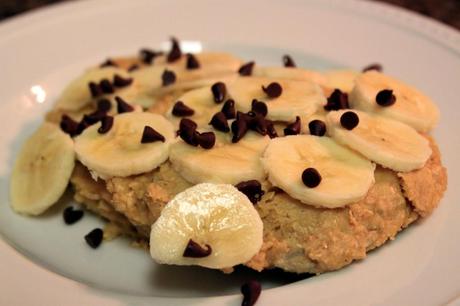 Roasted Rosemary Potatoes and Oatmeal Sunflower “Pancakes”