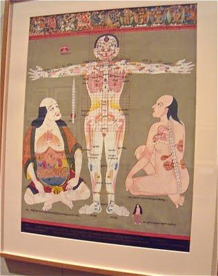 American Museum of Natural History Exibition, Tibetan Medical Paintings: Body and Spirit