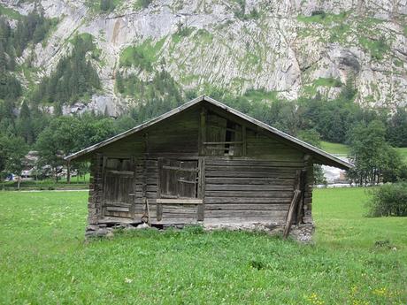 The amazing mountains Lauterbrunnen in Jungfrau region of Switzerland