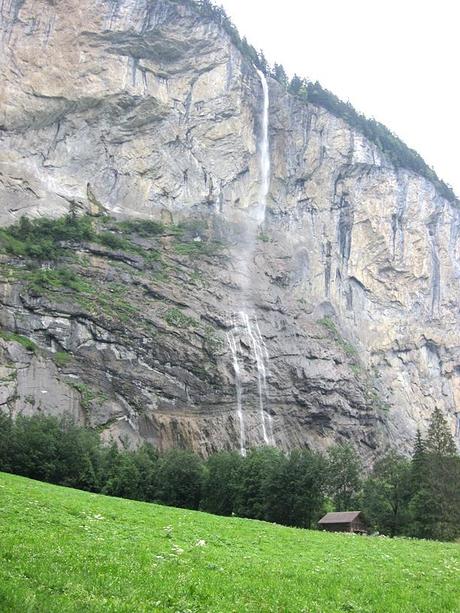 The amazing mountains Lauterbrunnen in Jungfrau region of Switzerland