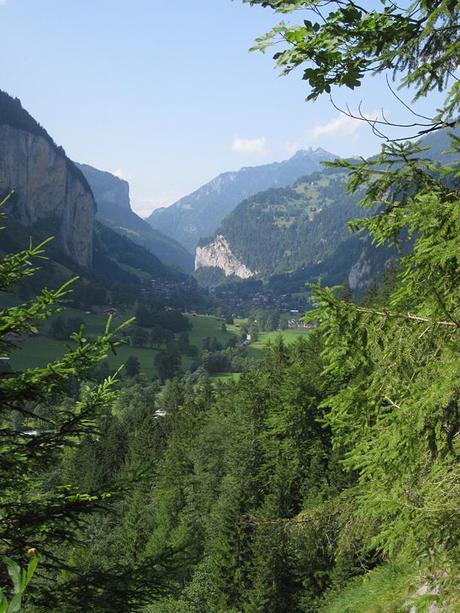 The amazing mountains Lauterbrunnen in Jungfrau region of Switzerland