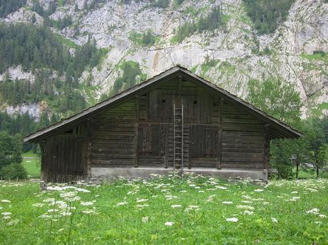 The amazing mountains Lauterbrunnen in Jungfrau region of Switzerland