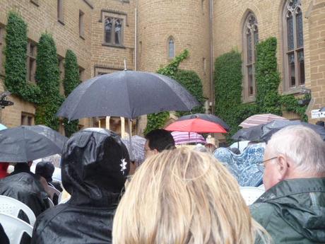 hohenzollern castle_rain