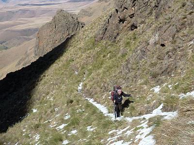 Mafadi Trek with Charly and Charlie - July 2011