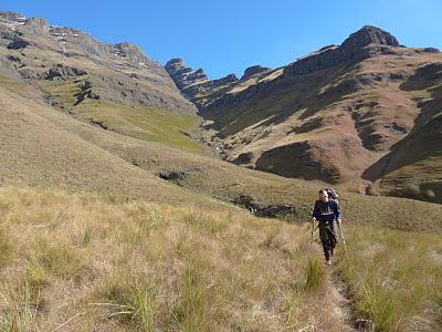 Mafadi Trek with Charly and Charlie - July 2011