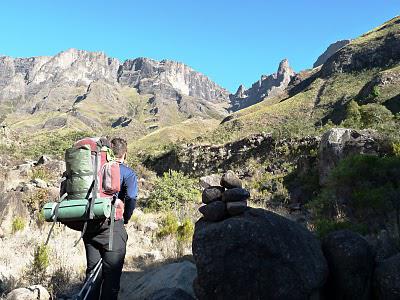 Mafadi Trek with Charly and Charlie - July 2011