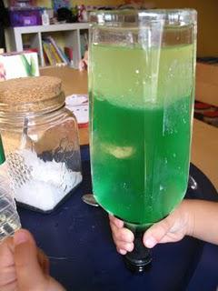 Make a lava lamp