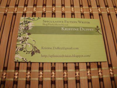 My First Business Card